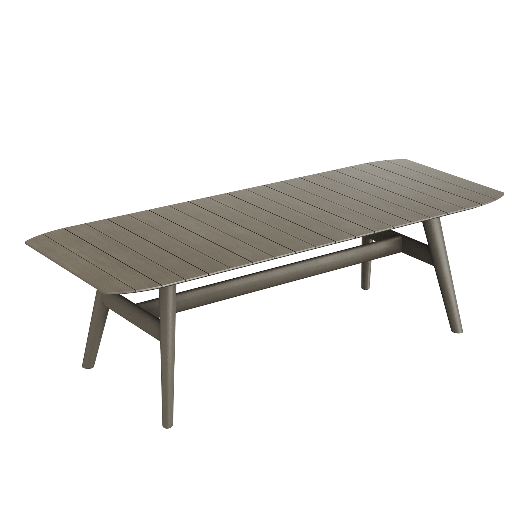N1 Dining Table Dark Teak - Image 5