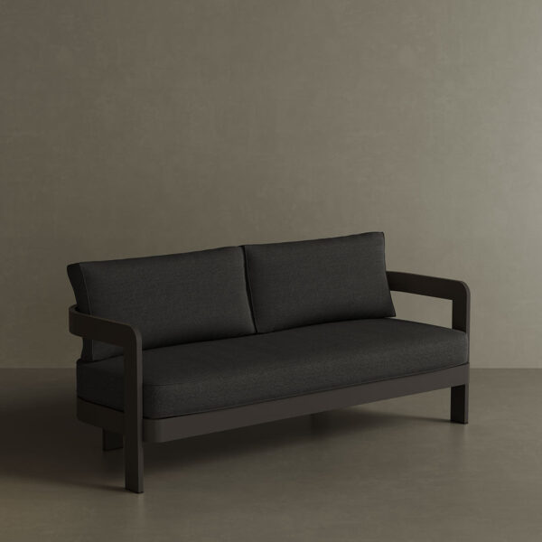 N3 Kohl Three Seater Sofa Shadow Canvas