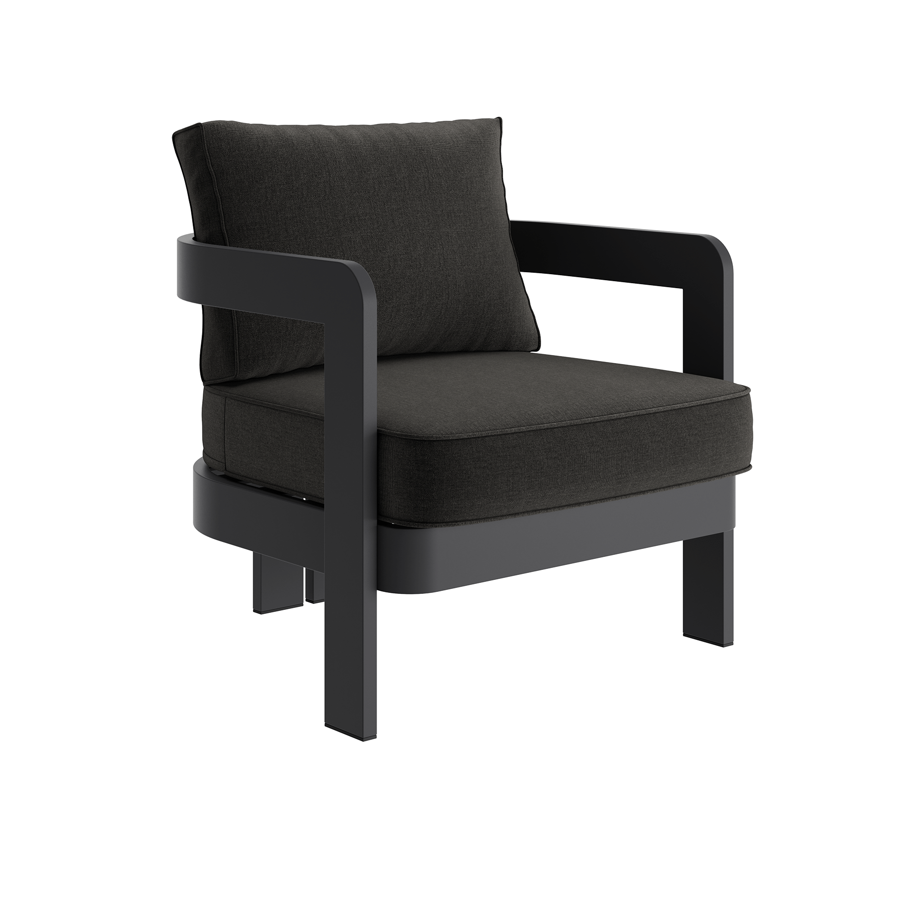 N3 Kohl Lounge Chair Shadow Canvas - Image 2