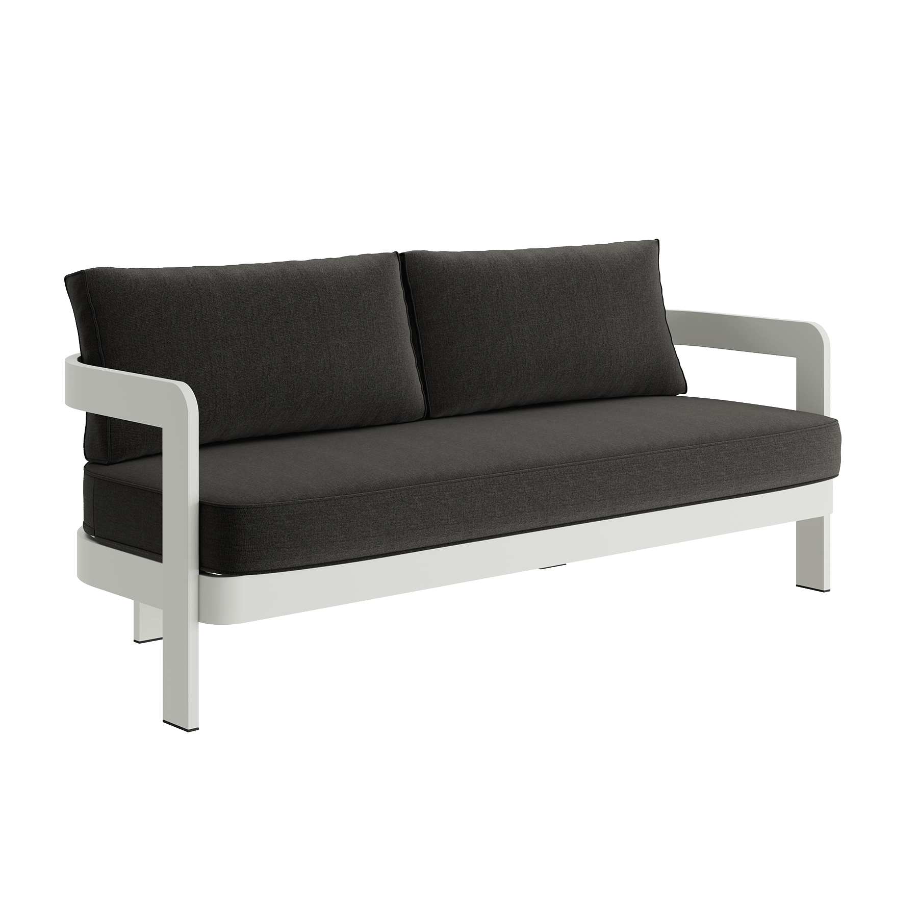N3 Stone Three Seater Sofa Shadow Canvas - Image 2
