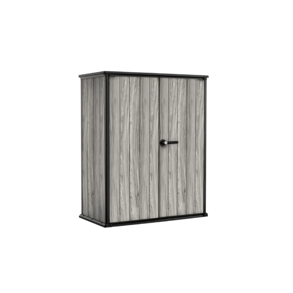 Keter Vertical Storage Shed Storm Grey