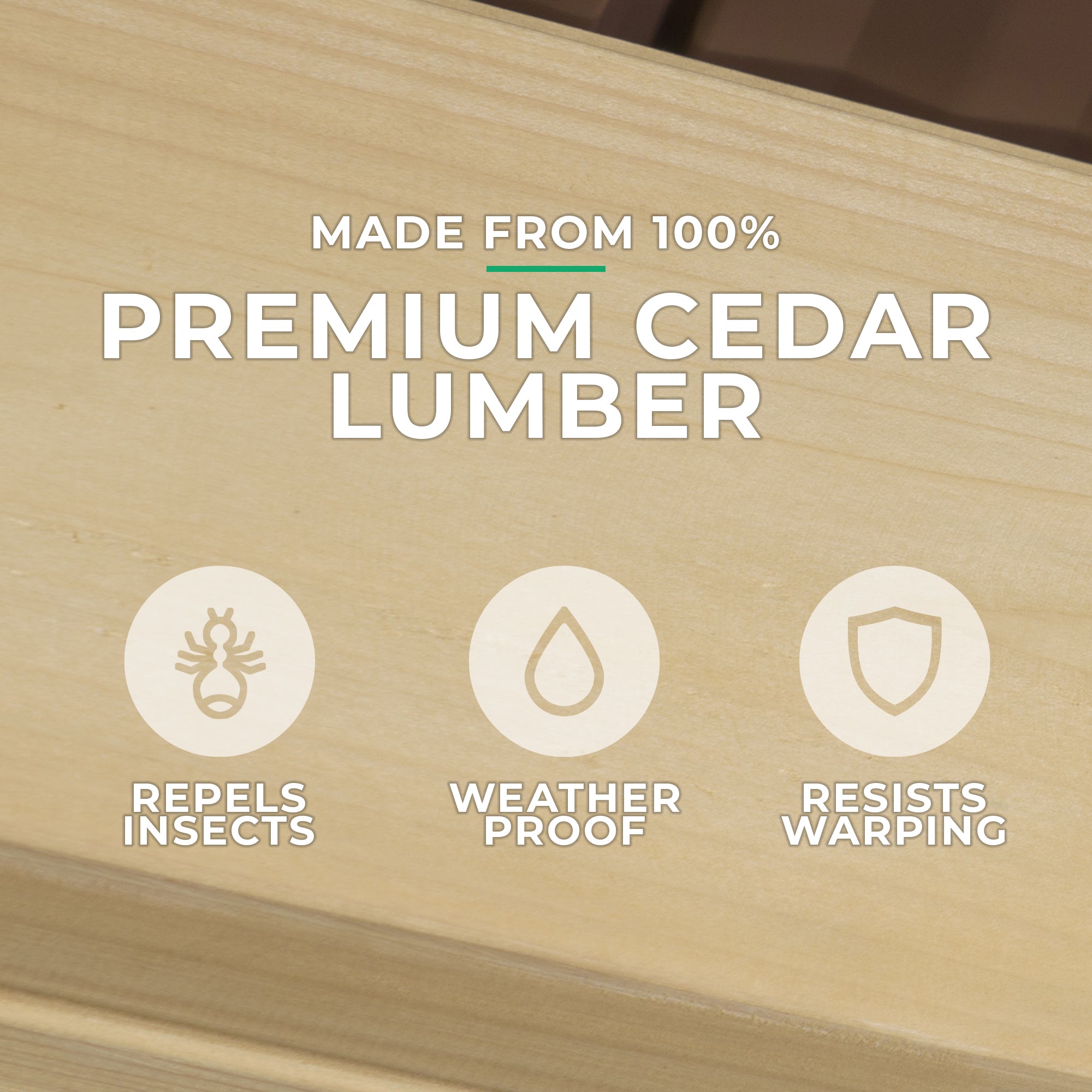 Yardistry Structures 12 ft. Meridian Octagon Cedar Gazebo with Aluminum Roof - Image 7