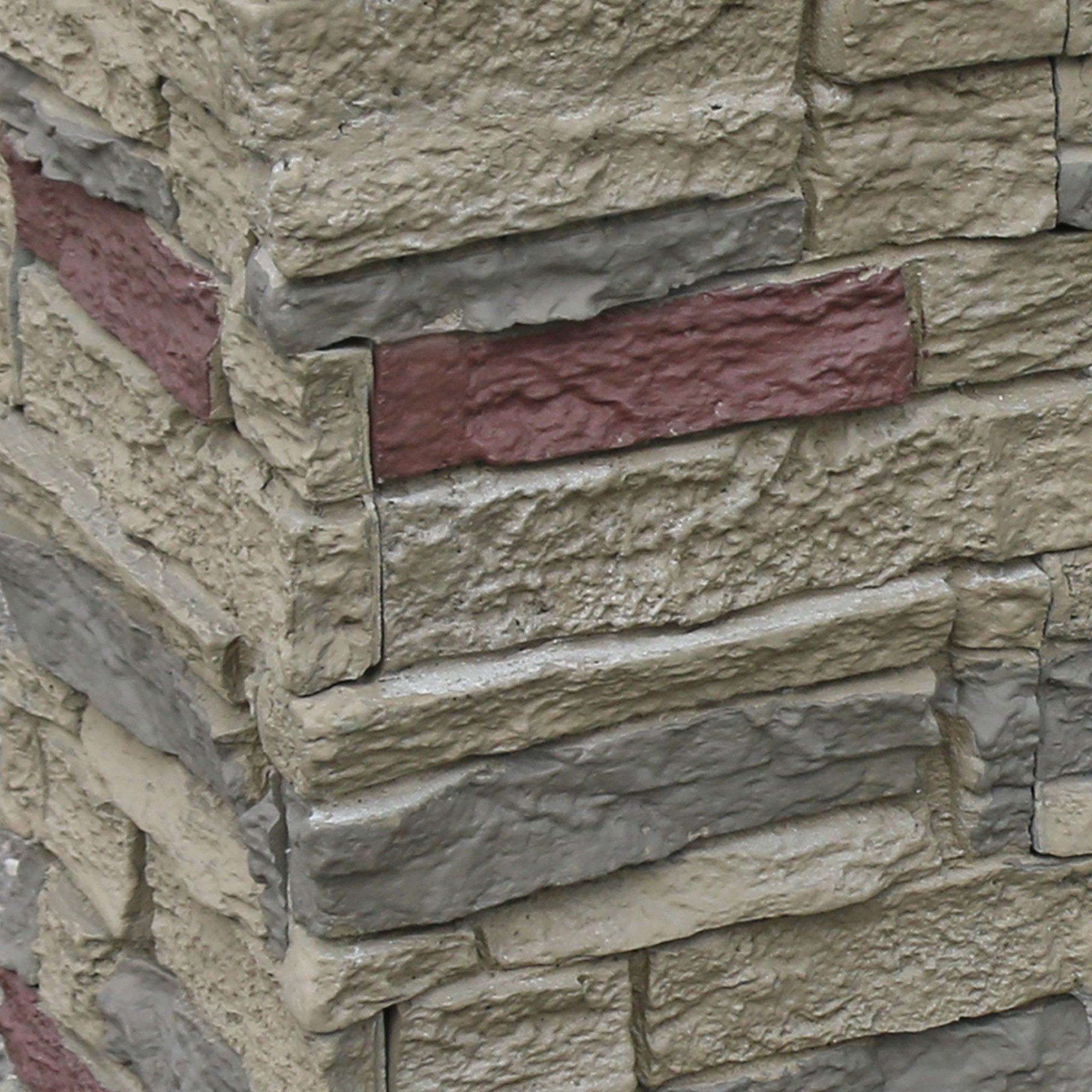 Yardistry 12 x 14 ft Cedar Wood Gazebo with Aluminum Roof, Brown, Gray Faux Stone - Image 4