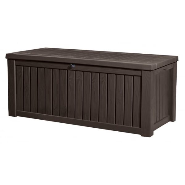 Keter Rockwood Cushion Box 570L BROWN