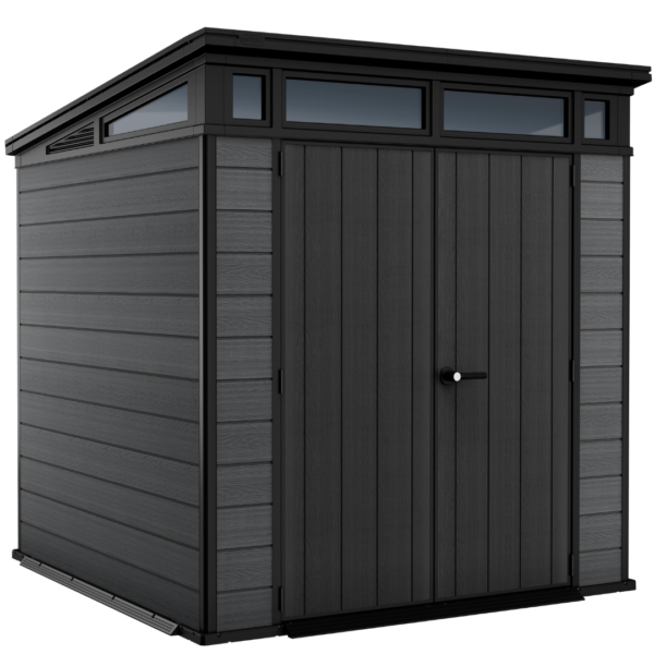 Keter Cortina 7x7 ft. Durable Resin Outdoor Storage Shed