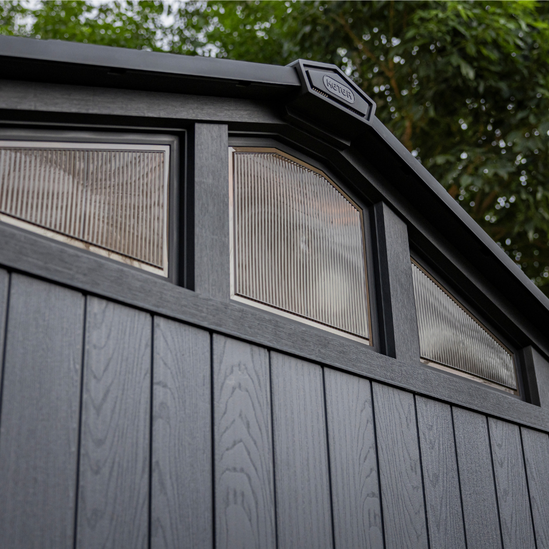 Keter Stronghold 8x8 ft Evotech+ Resin Outdoor Storage Shed - Image 5