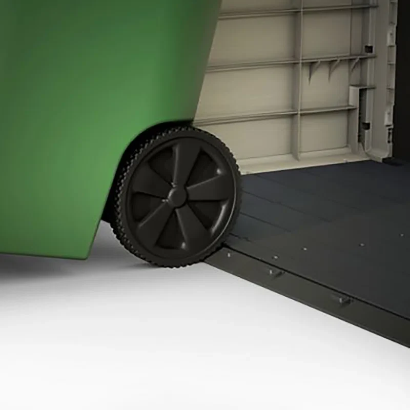 1200L Storage Shed - Beige / Brown - Image 5