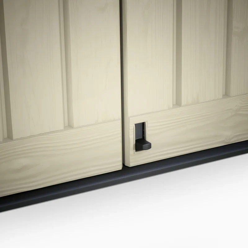 1200L Storage Shed - Beige / Brown - Image 7
