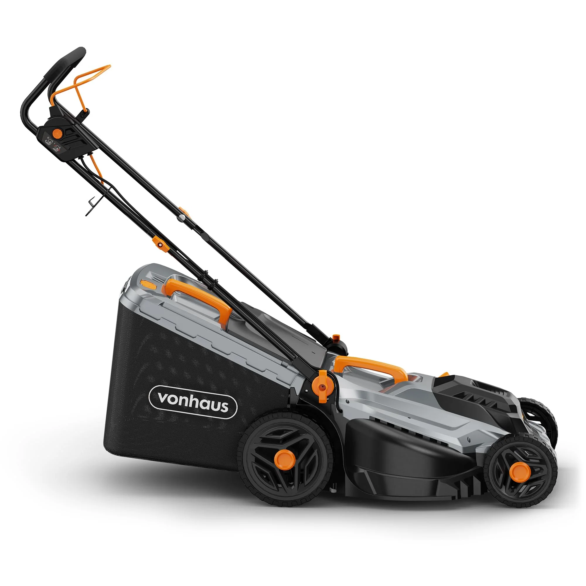 1600W Electric Lawn Mower with 42L Collection Bag & Adjustable Cutting Heights - Image 8