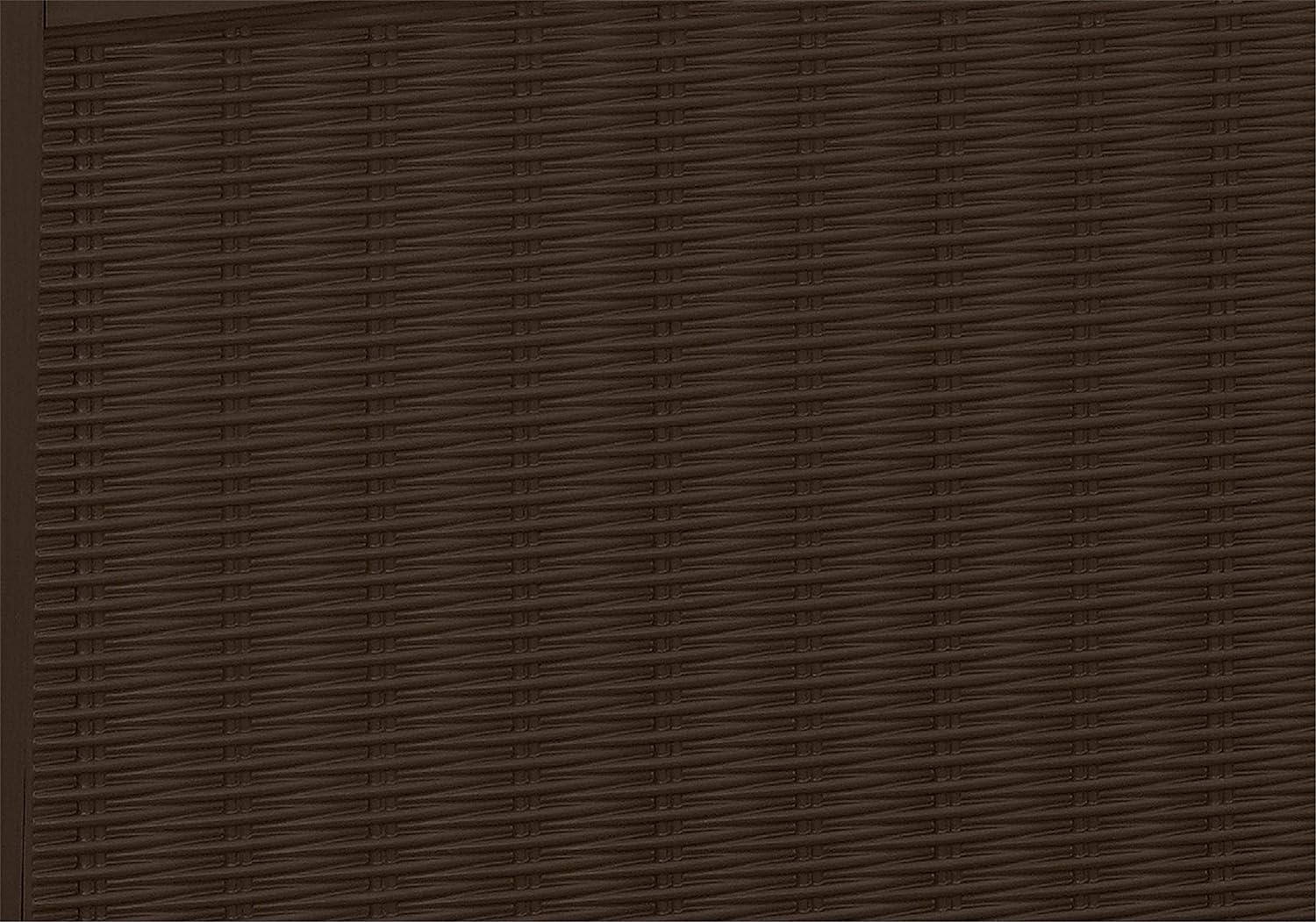 416L Outdoor Garden Storage Box with Lockable Lid & Rattan Effect Design - Image 3