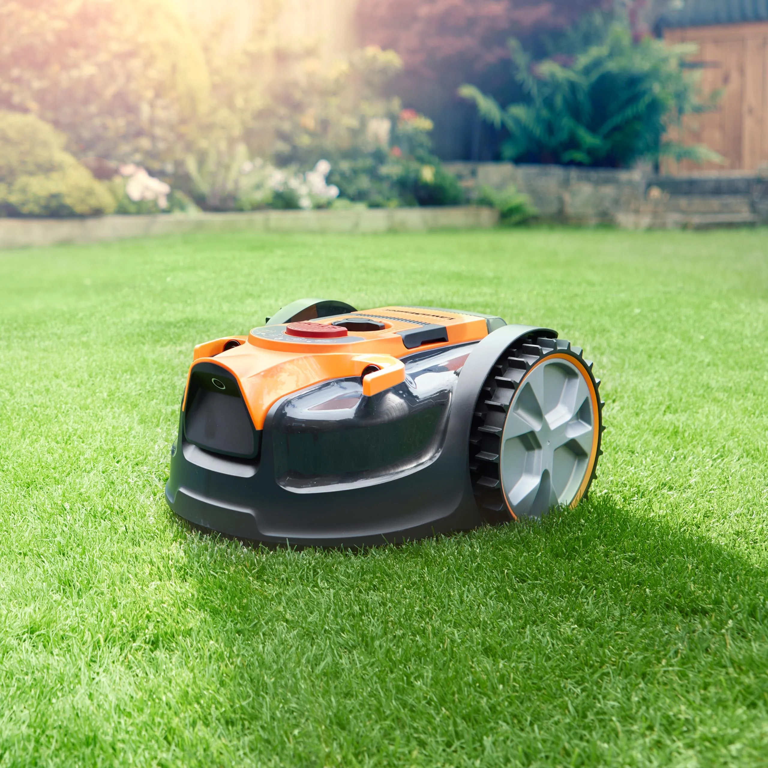 Cordless Robot Lawn Mower with Smart Sensors & Boundary-Free Operation - Image 2