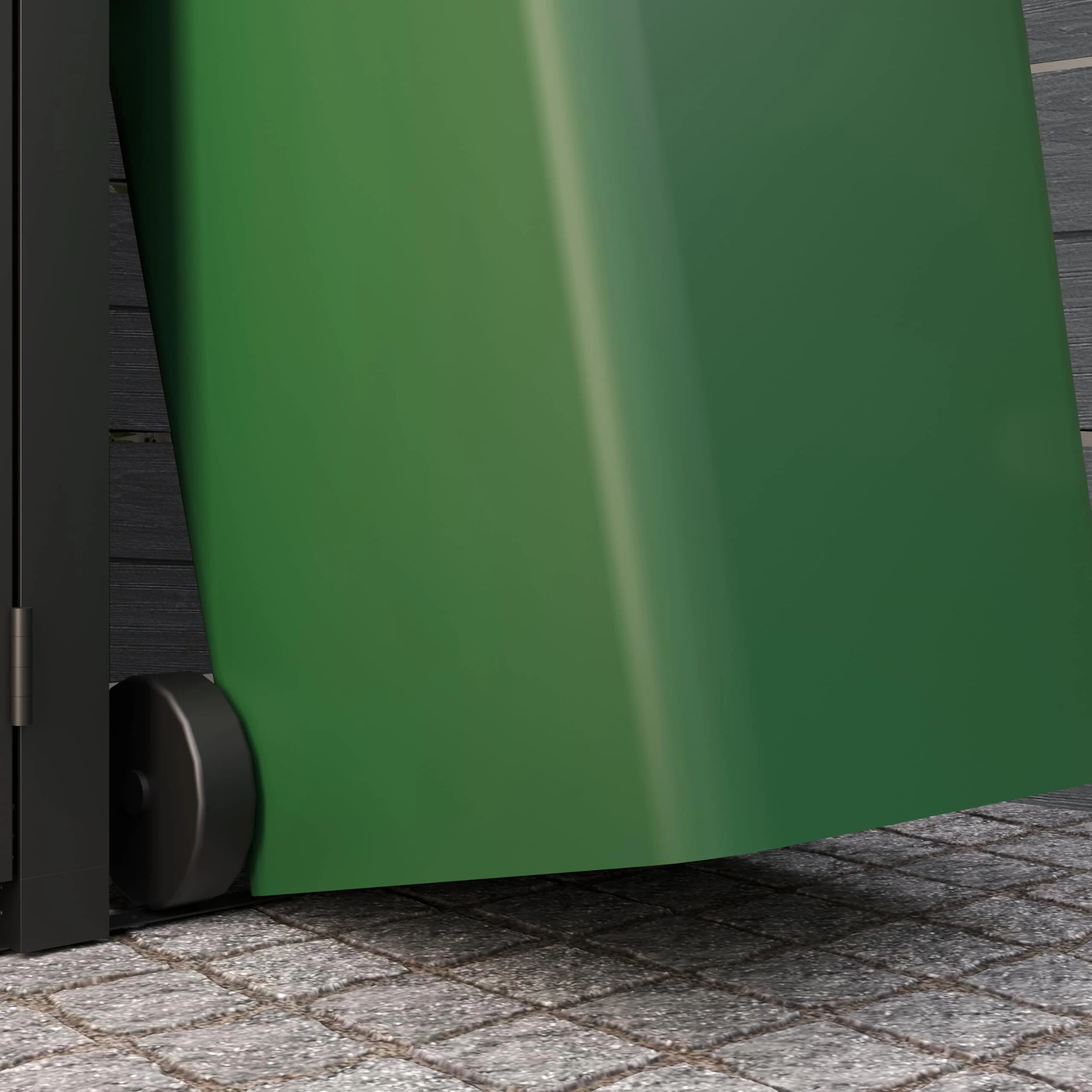 Double Wheelie Bin Storage Unit with Weatherproof Design & Easy Access Lid - Image 6