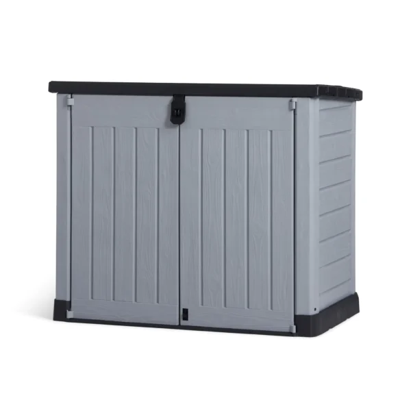 Large Outdoor Garden Storage Shed with Lockable Doors & Weatherproof Design